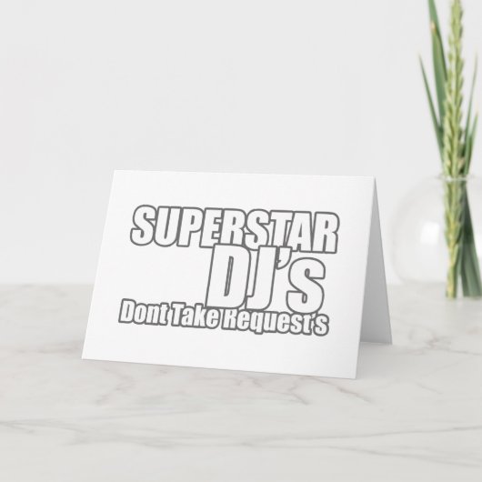 Superstar DJ カード (正面)