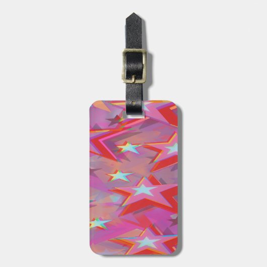 Superstar Three Dimensional Design ラゲッジタグ (正面縦)