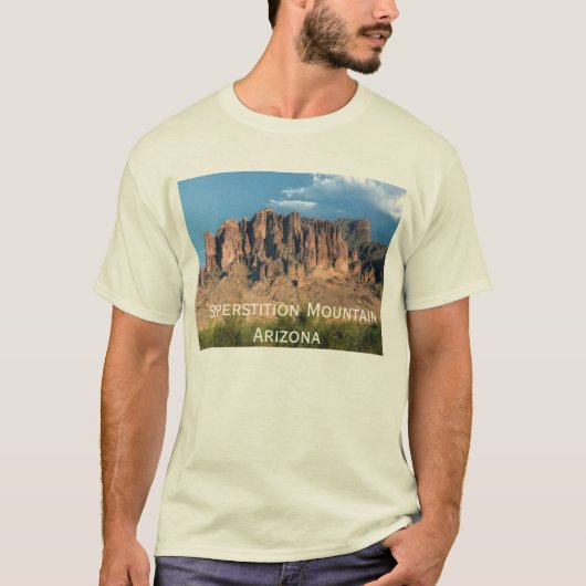 superstitionmtns、迷信MountainArizona Tシャツ (正面)
