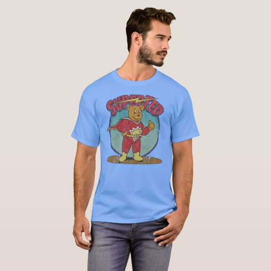 SuperTed 1982 family boy Tシャツ (正面フル)