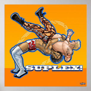 Suplex!プロレスリングポスター ポスター