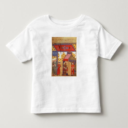 Supp氏。 Ghazan著建つPers.Pavilionのテント トドラーTシャツ (正面)