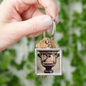 supplとしてOrestesを描写するアチックの赤姿のkrater キーホルダー (手)