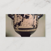 supplとしてOrestesを描写するアチックの赤姿のkrater 名刺 (裏面)