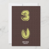 SUPPLISE 30歳の誕生日V10 招待状 (裏面)