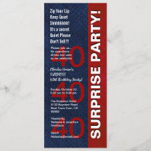 SUPPLISE 40th誕生日モダンパーティー青赤V01