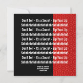 SUPPLISE 60th Year Red Stars Q004(サプライズ60年誕生日レッドスタ 招待状 (裏面)