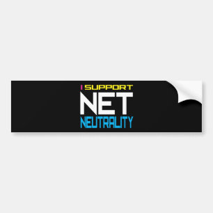 Supporの純中性 バンパーステッカー