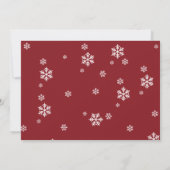 Support 感謝してい Photo Christmas数々の Card用 招待状 (裏面)