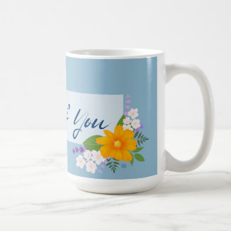 Support 考え Bouquetを持つユーザー コーヒーマグカップ