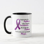 Support Admire Honor 2 Pancreatic Cancer Alzheimer マグカップ (左)