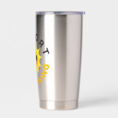 Support Day Drinking Thermal Tumbler – Funny 保温保冷タンブラー (左面)