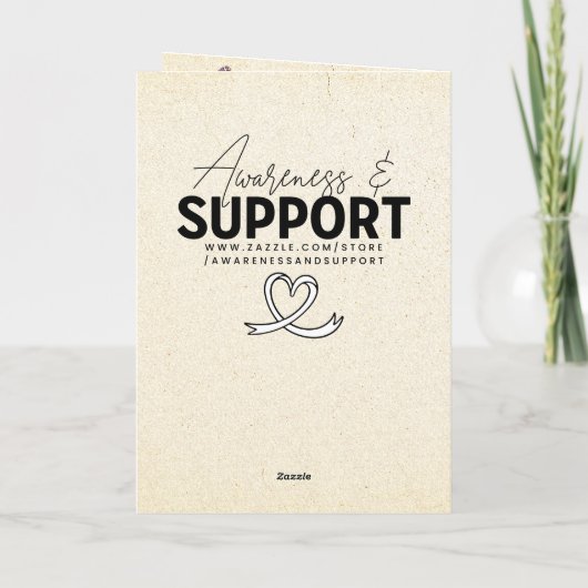 Support for someone with Fibromyalgia カード (裏面)