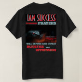 SUPPORT HIM Tシャツ (デザイン裏面)