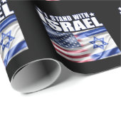 Support Israel I Stand with Israel  ラッピングペーパー (ロールコーナー)
