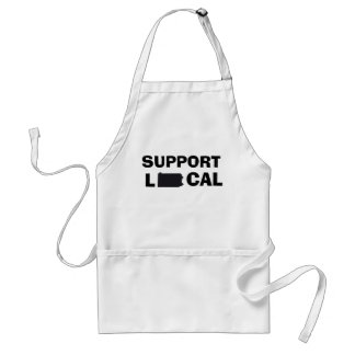 Support Local エプロン - ペンシルベニア州 (PA)
