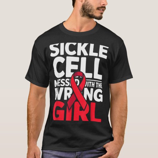 Support Messed Wrong Sickle Warrior Cell Smile Tシャツ (正面)