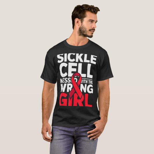 Support Messed Wrong Sickle Warrior Cell Smile Tシャツ (正面フル)