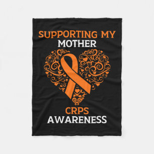Support My Mother Rsd Crps認識度月Oran フリースブランケット