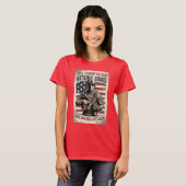 Support National Guard Make America Safe MAGA Tシャツ (正面フル)