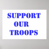 Support Our Troops ポスター (正面)