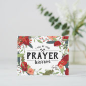 Support, Religious, I'll be your Prayer Warrior ポストカード (スタンド正面)