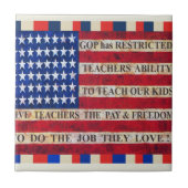 Support & Respect Our Teachers! タイル (正面)