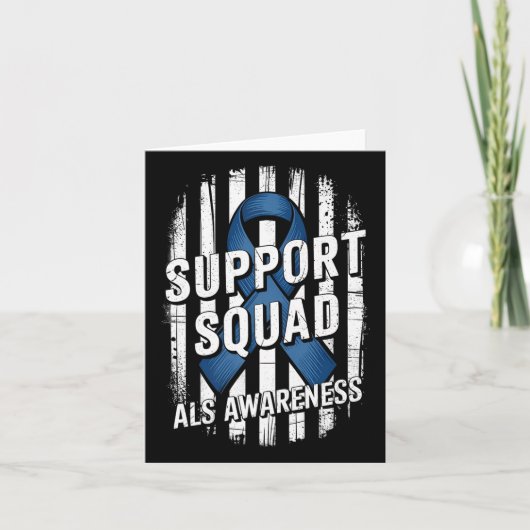 Support Squad Als認識度月Usa America Fla カード (正面)