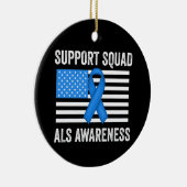 Support Squad ALS認識度 セラミックオーナメント (右)