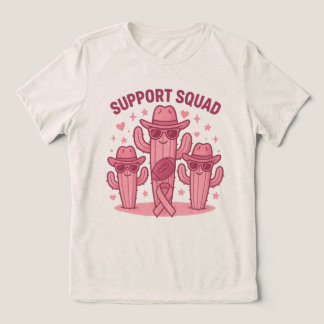 Support Squad Cactus Design トライブレンドＴシャツ