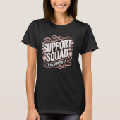 Support Squad Chlamydia - Chlamydia Surviver Chlam Tシャツ (正面)