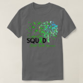 Support Squad Fall Tree Leopard Mental Health Awar Tシャツ (デザイン正面)