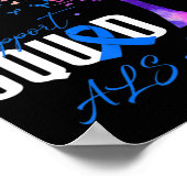 Support Squad For Als Awareness  ポスター (角)