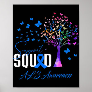 Support Squad For Als Awareness ポスター