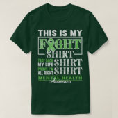 Support Squad I Fight Shirt I Depression & Mental Tシャツ (デザイン正面)