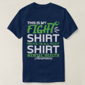 Support Squad I Fight Shirt I Depression & Mental Tシャツ (デザイン正面)