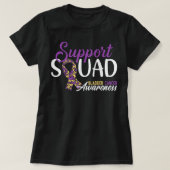 Support Squad I Urinary Bladder Cancer Awareness Tシャツ (デザイン正面)