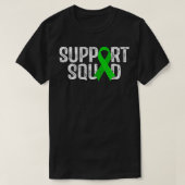 Support Squad Kidney Disease Awareness  Tシャツ (デザイン正面)