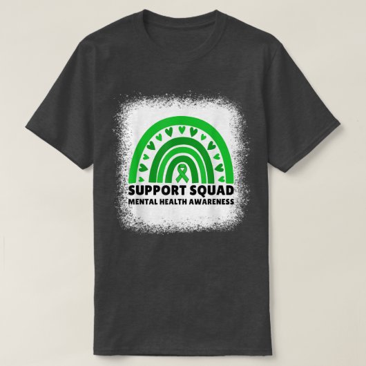 Support Squad Mental Health Awareness Month Men Wo Tシャツ (デザイン正面)