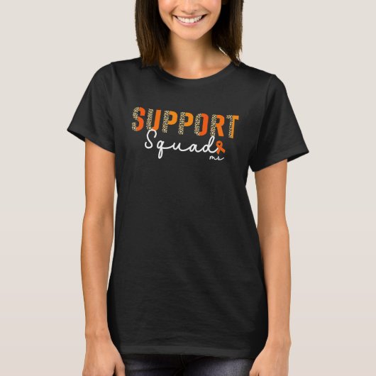 Support Squad Multiple Sclerosis Awareness Women M Tシャツ (正面)