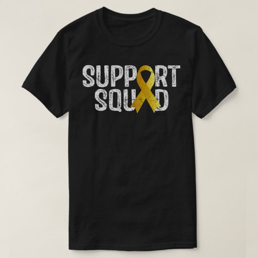 Support Squad Neuroblastoma Awareness  Tシャツ (デザイン正面)