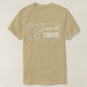 Support Squad Orange Warrior ADHD Awareness1215 Tシャツ (デザイン正面)