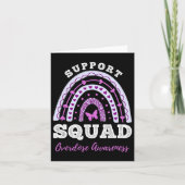 Support Squad Overdose Awareness Rainbow  カード (正面)