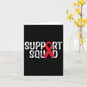 Support Squad Tee Blood Cancer Awareness  カード (黄色い花)