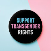 Support Transgender Rights 缶バッジ