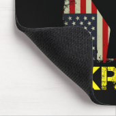 Support Ukraine I Stand With Ukraine Ukrainian Fla マウスパッド (コーナー)