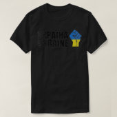 Support Ukraine Stand With Ukraine Ukrainian Flag  Tシャツ (デザイン正面)