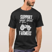 Support Your Farmers Tシャツ (正面)