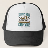 Support Your Local Carpenter Union Builder キャップ (正面)