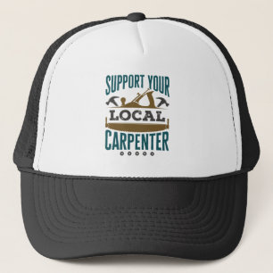Support Your Local Carpenter Union Builder キャップ